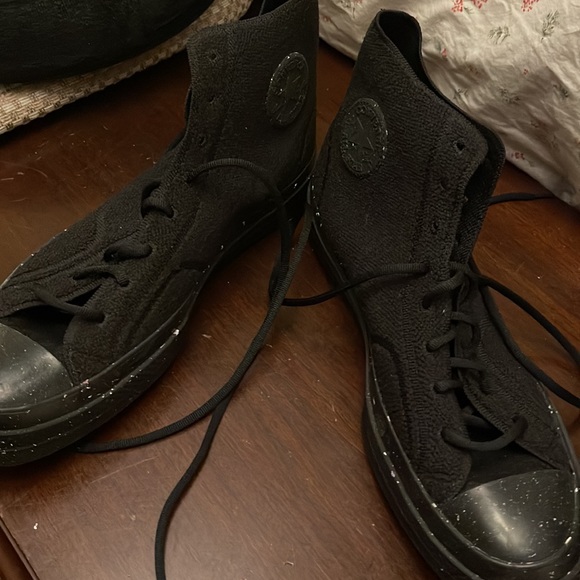 Converse All-Stars.  Night stars. Size 12. But they run large - Picture 3 of 3